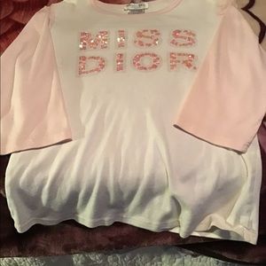 Miss Dior baseball style tshirt